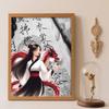 Diamond Painting Kit Unframed, Mulan and Dragon, Classic Style Home Decor Craft, Perfect Gift Idea