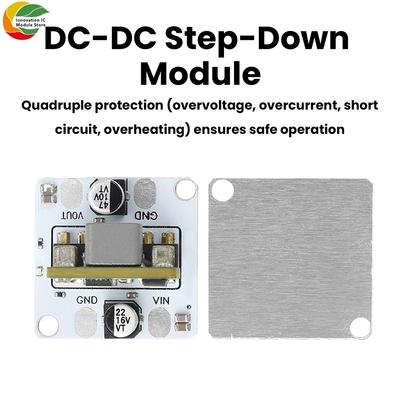 DC 9-14V To 5V/4.2V/3.3V Output DC-DC Step-Down Module 10A High-Power Regulated Power Supply Module