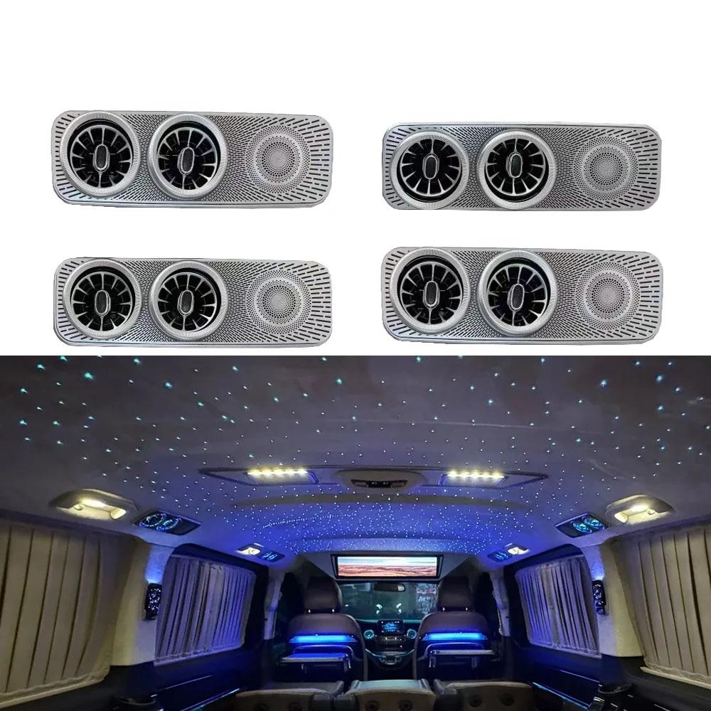 LING JIE Suitable For 2016-2024 Mercedes Benz V250 V220 W447 Roof Twin Turbo Air Conditioning With Ambient Light Heat Shields 2
