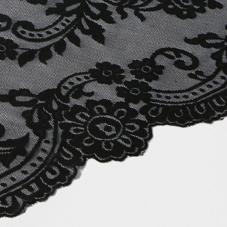 Lenço Bordado Elegante Cobertura Triangular para a Cabeça Lenço Multifuncional Tecido de Poliéster Para Festa de Casamento