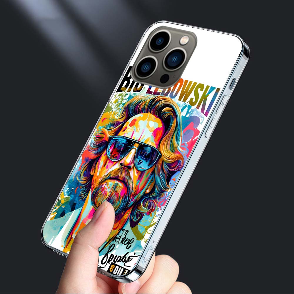 The Big Lebowski Phone Case For Iphone 16E 15 Pro 14 Plus 17E 16 17 Pro Max Air 11 12 13 Mini Shockproof Capa Cute Cover TPU