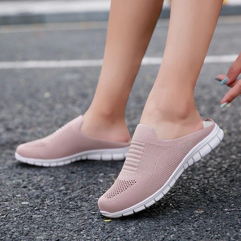 Women Vulcanized Shoes High Quality Shoes for Women 2023 Comfortable Casual Women Slippers Plus Size 42 Walking Flat