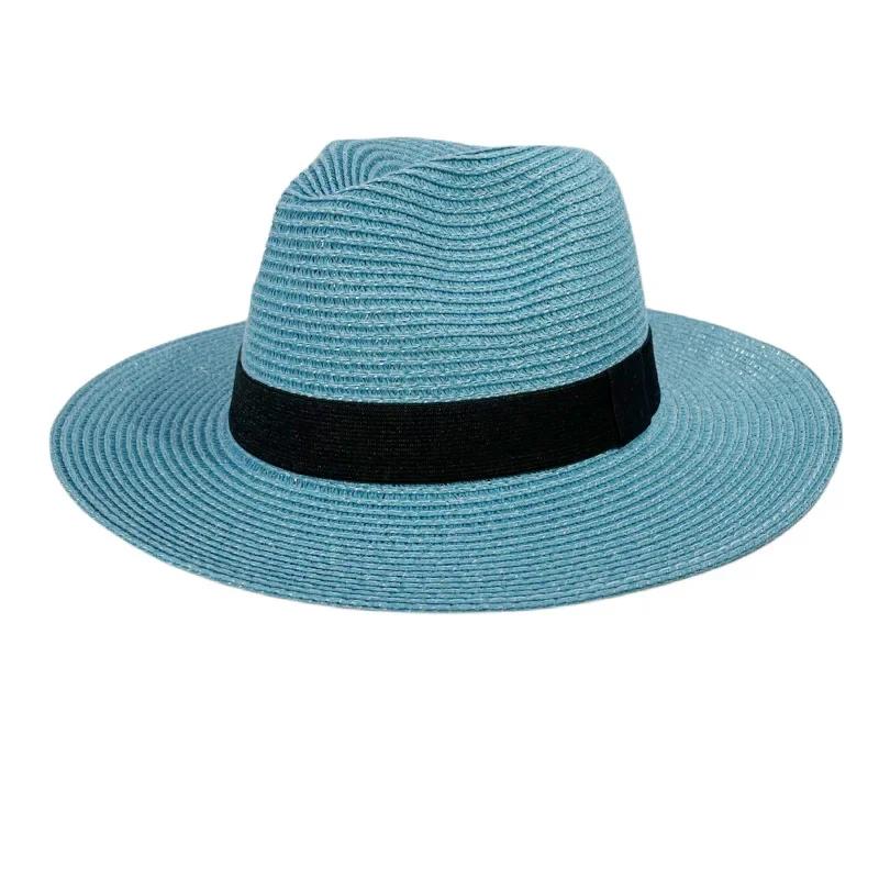 Foldable Wide Brim Sun Protection Hat for Men And Women Outdoor Travel Beach Caps Summer Soft Top Straw Cap