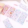 1Sheet DIY Creative 3D Relief Phone Sticker Planets Candy Rabbit Ocean Adventure Cute Animal Mobile Phone Embossing Stickers ZYF