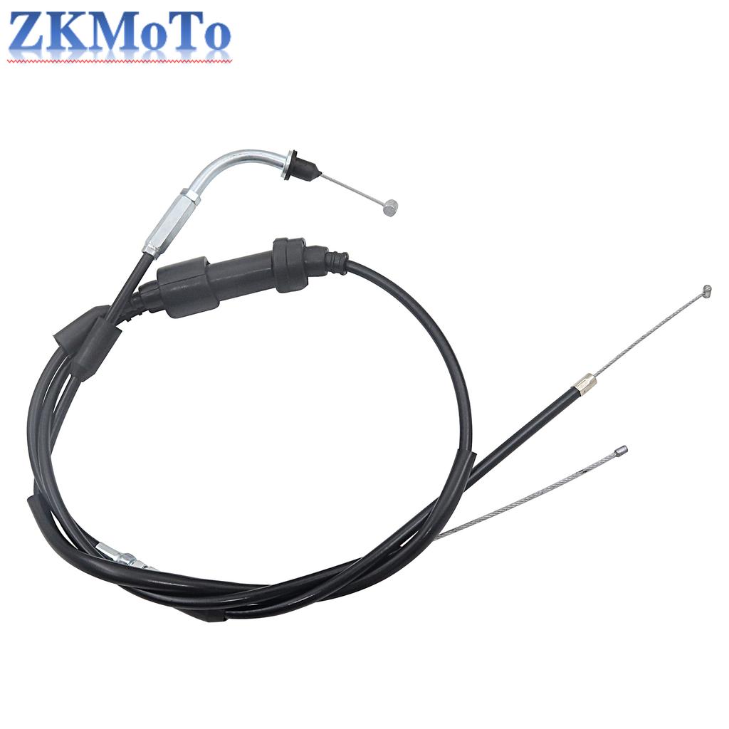 Motocross Throttle Cable Throttle Valve Gas Line For Yamaha PW50 PW80 BW80 PY50 PW BW PY 50 80 1981-2009 Motorcycle Parts