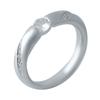 Silberring mit Zirkonia (2022398) 5,44 gr. 925 Proben