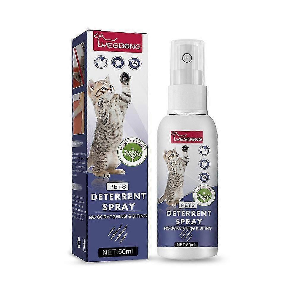 Cat Scratch Deterrent Spray Natural Scratching Training Aid Spray No Stimulation Orange Fragrance Sofa Furniture Protectors