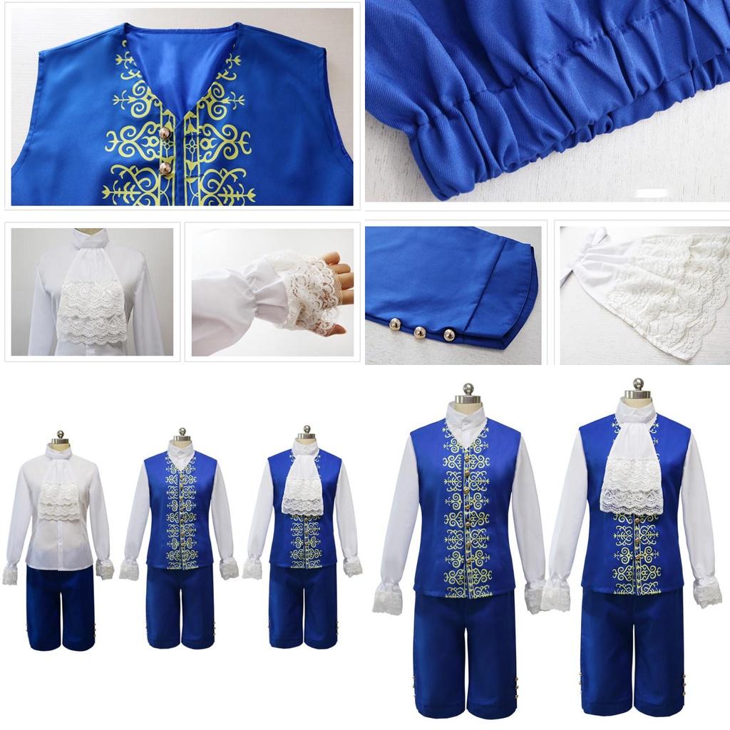 Enchanting Beauty And The Beast Adult Cosplay Prince Adam Costume For Halloween