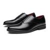 Large Size New Four Seasons Business Leather Shoes Men's Formal Wear Single Shoes Gentleman's Office Wedding Men's Shoes One Piece 2025