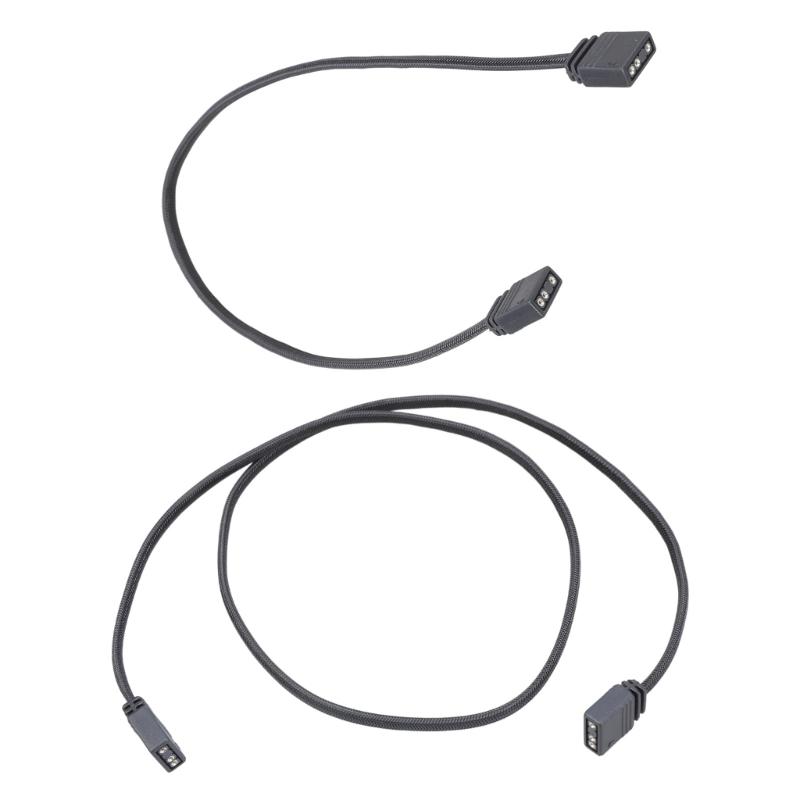 ARGB Splitter Extension Cable 30cm/60cm For ARGB Fans And LED Strips Compatibles 3 Pin Female Connectors