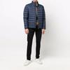 Emporio Armani EA7 Logo Print Solid Color Down Jacket Men Jacket Blue 6KPB14-PNR4Z-1554