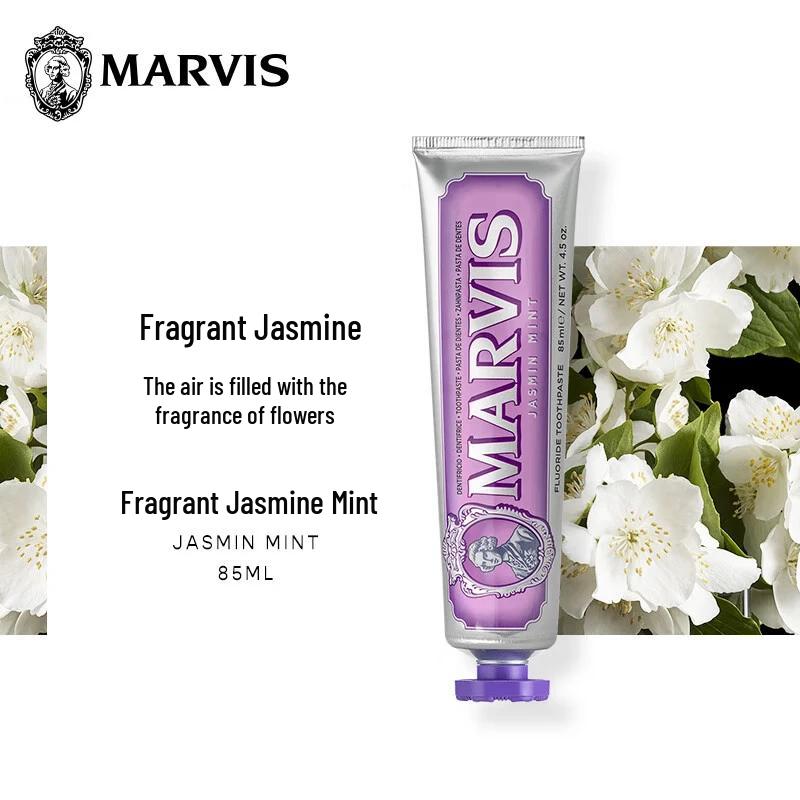 Marvis Jasmine Mint Toothpaste 85ml Twin Pack