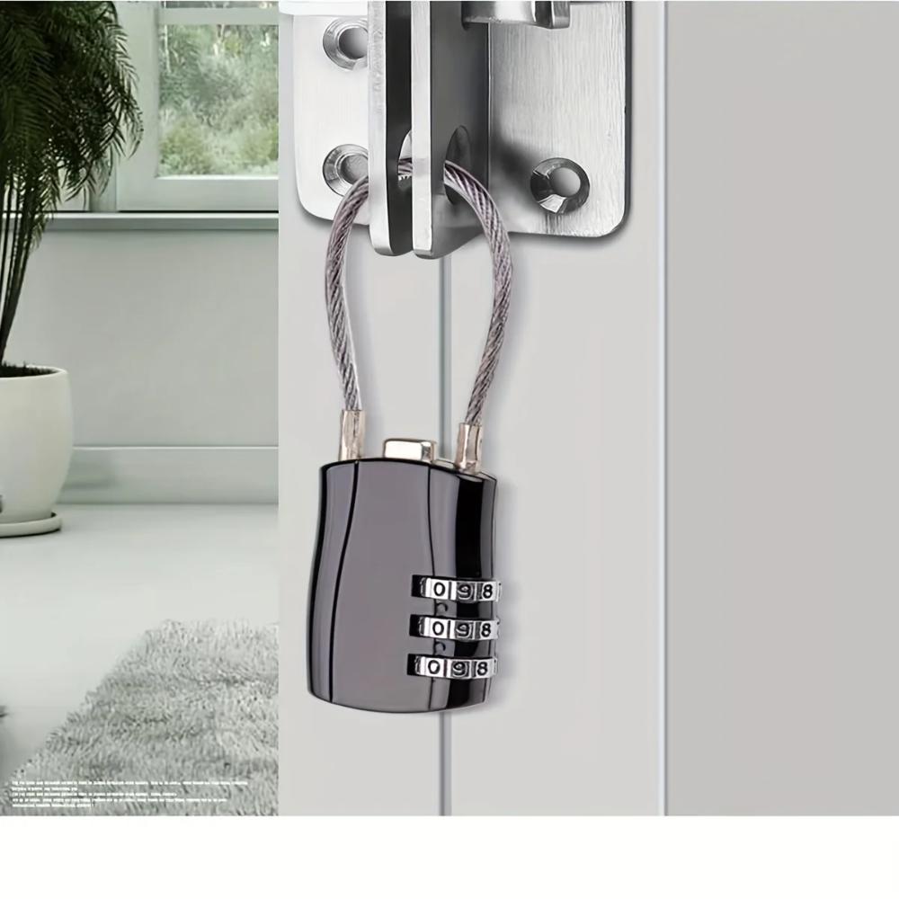 Luggage Travel Lock, School Gym Storage Cabinet Luggage Lock, File Cabinet Tool Box Case Password Lock