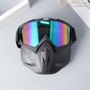 Motorcycle Personality Mask Outdoor CS Tactical Mask Motorcycle Off-Road Windshield Helmet Eyepiece