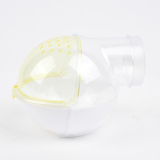 Hamster Bathroom Spherical Shape Dust-proof Plastic Small Animal Bath Sand Room Pet Supplies