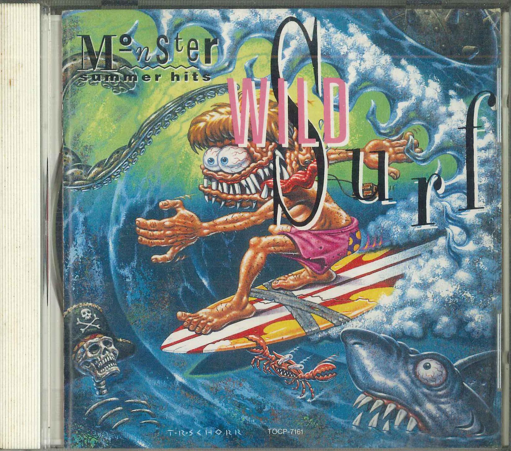 

CD VARIOUS Monster Summer Hits Wild SURF TOCP7161 EMI 1992 Japan Rock Used