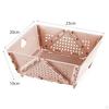 Compact Folding Basket for Organizing Fruits and Vegetables In Bedroom or Living Room