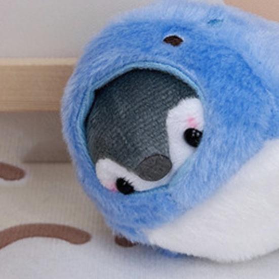 12cm Pinguin Plüschtier Cross-Dressing Süler Robbe Wal Delfin 2-in-1 Puppe Plüschtiere Dekoration Weiche Puppe Schlüsselanhänger Tasche Hängend