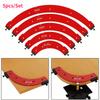5pcs Radius Corner Jigs for Wood Working Woodworking Inside and Outside Corner Large Arc Mold Set Precision Positioning Template