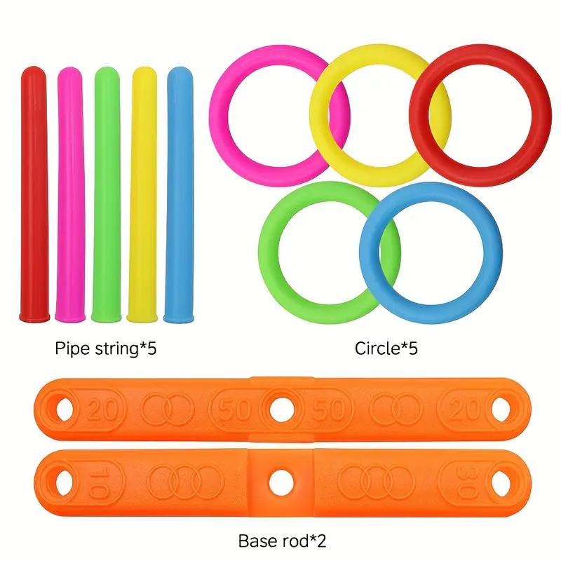 

Throwing Ring Toys Throwing Loop Ferrule Toy for Parent child Interactive Outdoor Activity Fun Sports