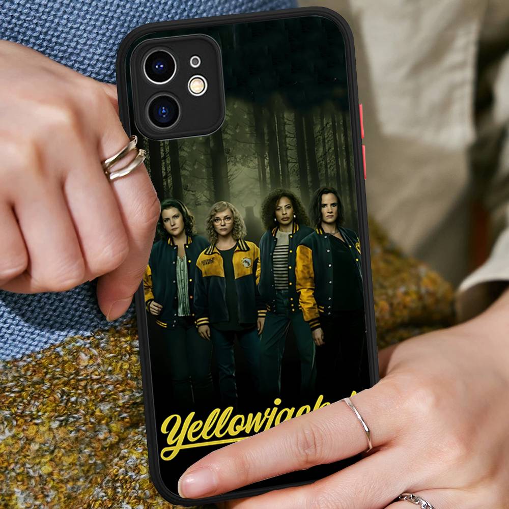 TV Horror Yellowjackets For IPhone 11 12 13 14 15 16 Pro Max Plus X XS MAX Back Cover Matte Phone Case