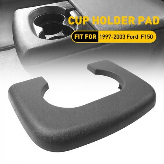 

Fits Ford F150 1997-03 Center Console Cup Pad Holder Replacement Dark Grey Gray