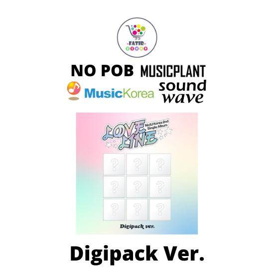 

Выберите POB Digipack Ver NiziU 2-й сингл-альбом LOVE LINE No POB Random