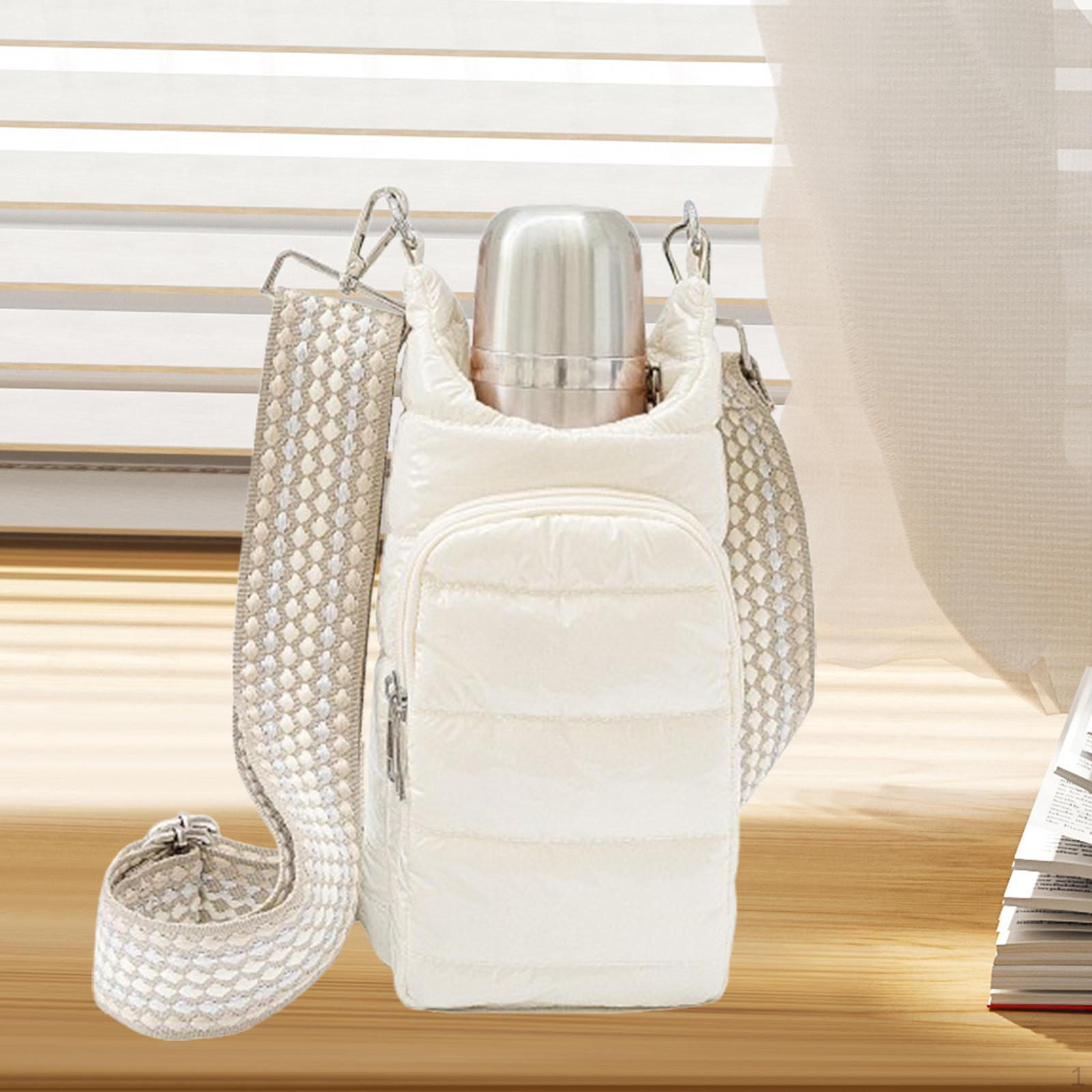 

Crossbody Bag for Water Bottle Storage During Activities синій