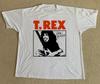 T Rex Marc Bolan Guitar Short SLeeve Cotton White All Size Shirt AH1837