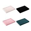 Stackable Velvets Jewelry Presentation Tray Necklaces Bracelets Earring Storage Organiser Multifunctional Rings Holder