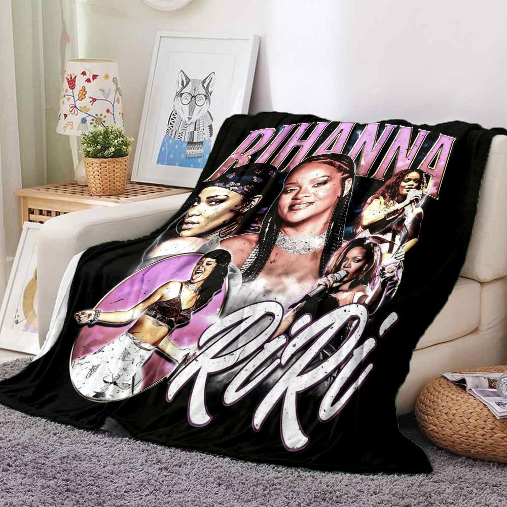 Rihanna Blanket, High quality Comfortable for All Seasons, Home Decor, Warmth and Comfort