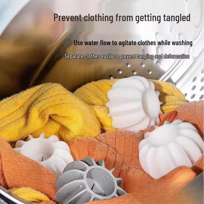 Anti-Tangle Laundry Ball: Stain Removal & Knot Prevention for Drum Washers