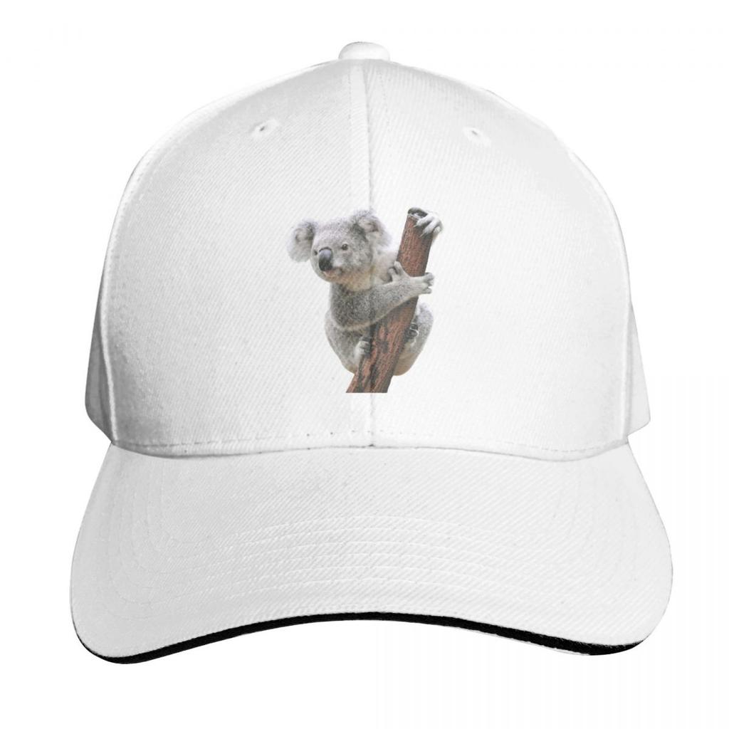 Koala Baseball Cap Fishing Caps Unisex Military Cap Unisex Winter Hat Trucker Hat Womens Unisexs