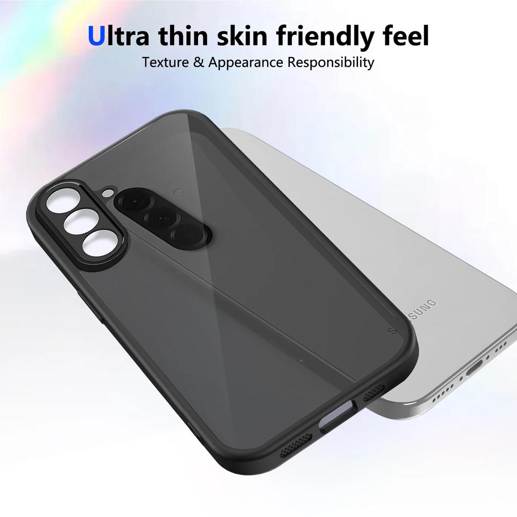Case For Samsung A17 A07 A56 A36 A26 A16 A06 A55 A35 A25 A15 A15 A05 A05S 5G 4G Armor Matte Transparent Shockproof Phone Cover