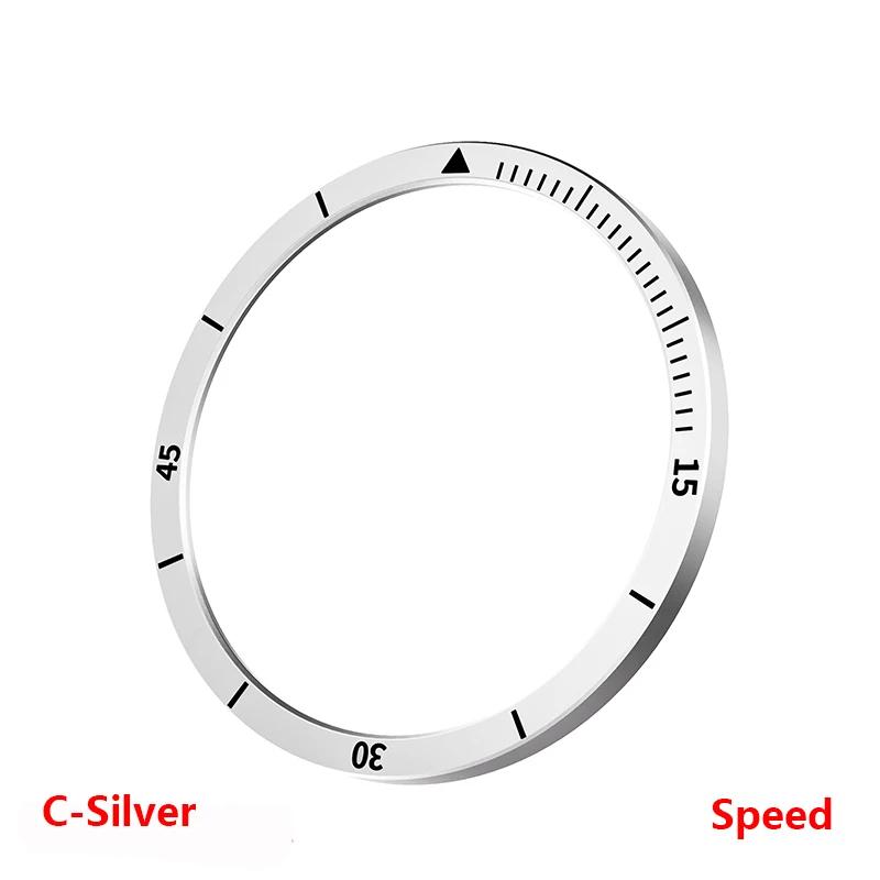 Metal Bezel Ring for Samsung Galaxy Watch 8 40mm 44mm Decorative Stainless Steel Watch Bezel Protective Cover Watch Accessories