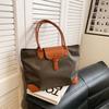 New anti-splashing women's bag feels lightweight and large-capacity leisure travel shoulder tote bag factory goods