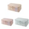 Bed Linen Storage Bag With Satin Fabric Collapsible Clothes Organizer For Bedroom Use