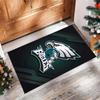 Philadelphia Eagles Kristall Samt Teppich Weich Anti?Rutschfeste Fußmatte Bequemer Wohnzimmer Schlafzimmer Dekor Teppich