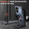 For Xiaomi Poco X7 Pro 5G Redmi Turbo 4 Case Armor Shockproof 360° Rotating Magnetic Metal Stand TPU Frame Plastic Phone Cover