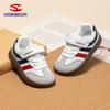 HOBIBEAR Kids Unisex Wide Toe Retro Velcro Casual Running Shoes