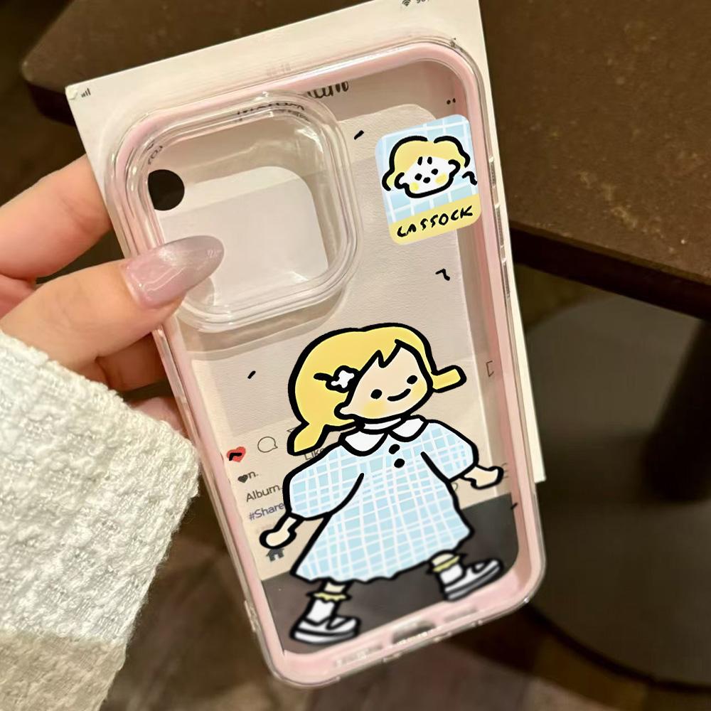 Malovaný kryt na telefon pro iPhone 17 11 12 13 14 15 16 iPhone 17 12 13 14 15 16 Pro 17 12 13 14 15 16 Pro Max  Vysoce kvalitní malovaný zvířecí roztomilý kryt na telefon