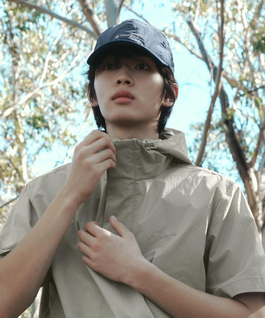SNOWPEAK APPAREL Ecco Taslan Ball Cap (S26Zufbc70) Vintage Blue