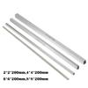 White Steel Bar CNC Lathe Tools HSS Square Steel Bar 200mm Milling Turning Steel Strip For DIY Lathe Cutting Tool