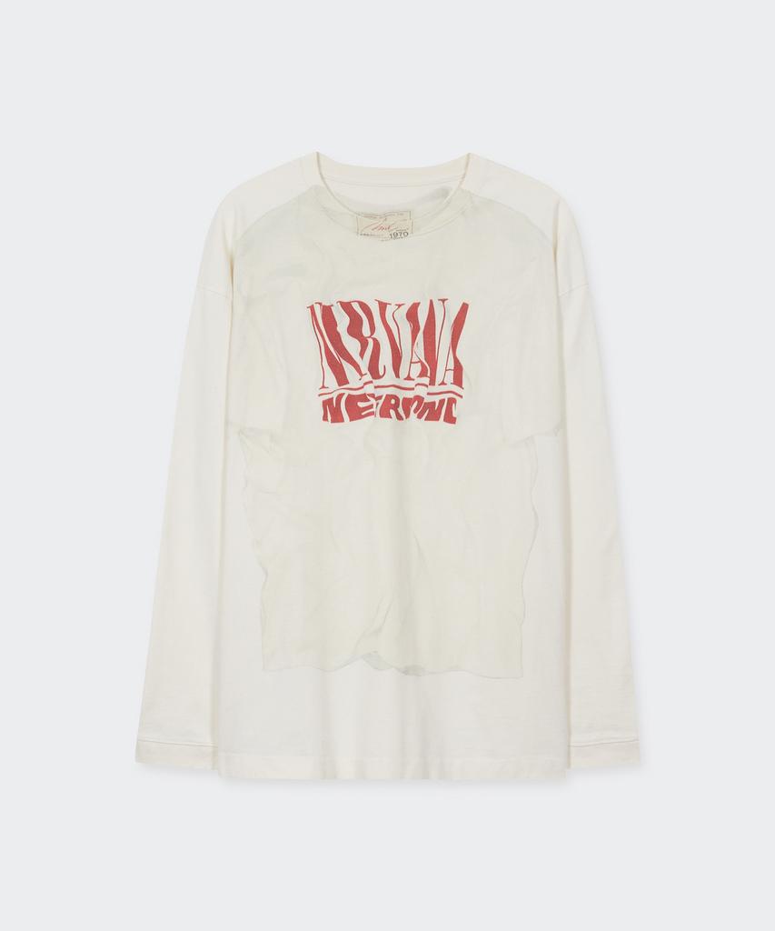 MMIC Cut Long Sleeve Cream