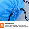 Drawstring Backpack Sports Gym Sackpack for Men Women Water Resistant String Bag for Camping Hiking Swimming