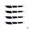4Pcs Car Door Edges Rearview Mirror Guard Strip Protector Anti-collision waterproof Car Stickers Car Accessories Exterior