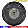 ZMFJH Retro Pointer 52MM Gauge 0-190ohm Fuel Level Oil Pressure Water Temperature Voltage Red Yellow Light for Car Boat Yacht