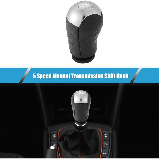 

5 Speed Manual Transmission Shift Knob Car Shift Knob Head Lever Shifter for Ford for Mustang 2005-2012 ABS Black