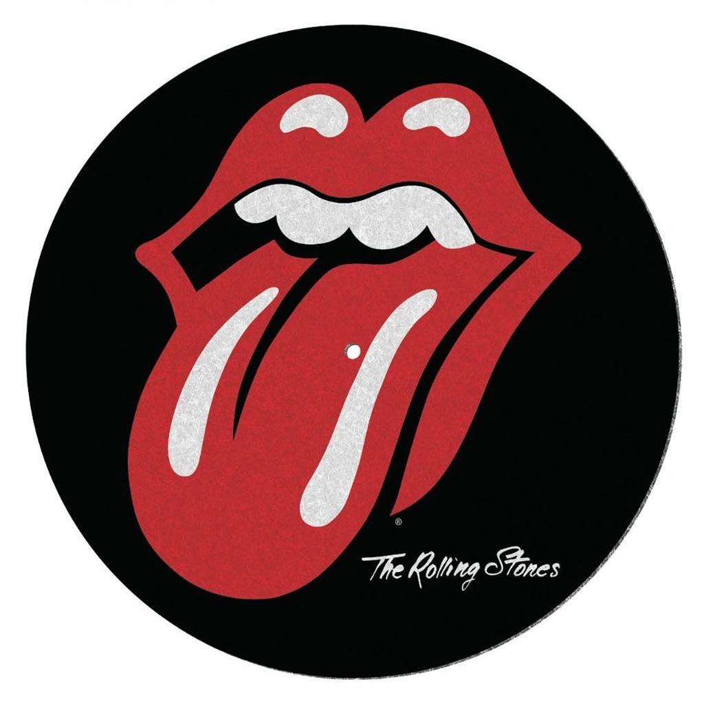 The Rolling Stones Logo Turntable Slipmat
