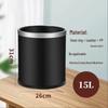 Yu Zhu Xun 15L Double Layer Trash Can with Lid